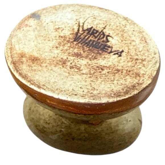 Vintage Tonala Sun Face Pottery Vase by Carlos Villanueva Mexico - Picture 8 of 8